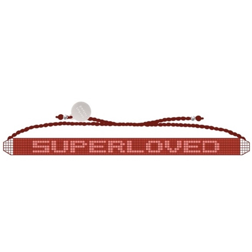 Handmade Glass Beads Friendship "Superloved" Bracelet