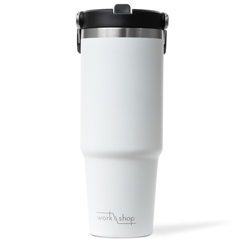 Tumbler with Handle 850 ml / White