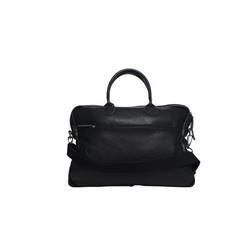 Laptop Leather Bag / Black