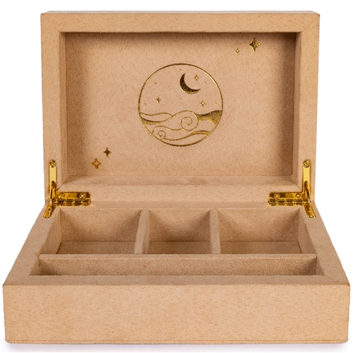 Rectangular Jewellery Box / WS & Razan Alazzouni / Beige