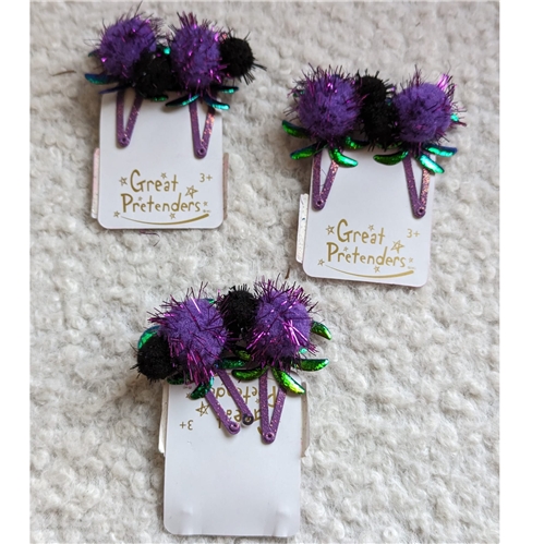 Halloween HairClips / Spider