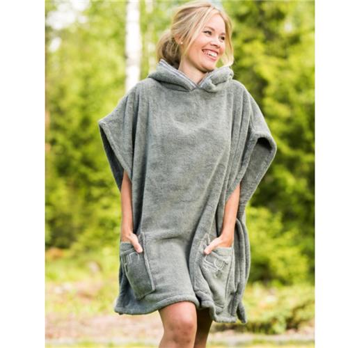 Poncho Unisex Small/Medium / Granite