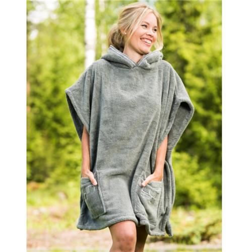 Poncho Unisex Large/XL / Granite