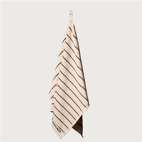 Naram Bath Towels / Creme & Ink