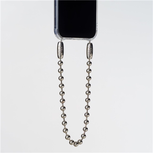 Ballchain Wristlet / Rhodium