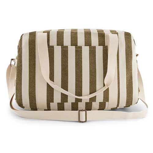 Maternity Bag / Stripes Olive/Green