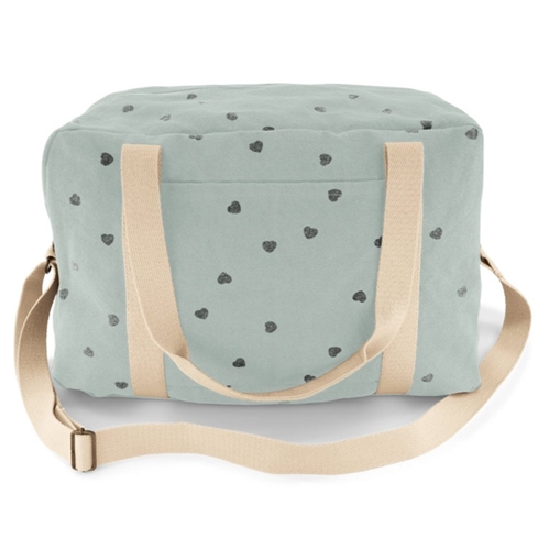 Maternity Bag / Heart/Blue Spray