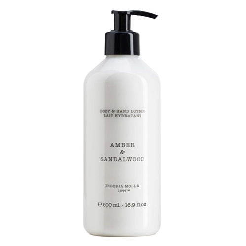 Cereria Molla Body & Hand Lotion 500ml / Amber & Sandlewood