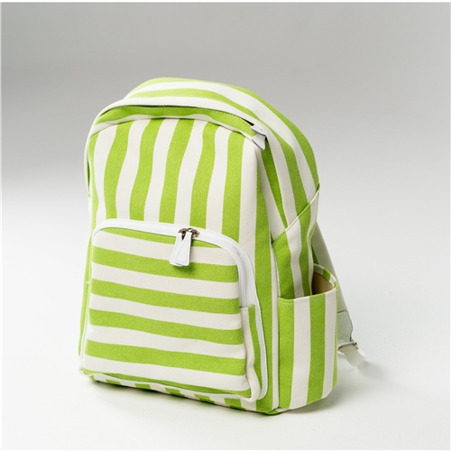 Zaino Large Rigato Green