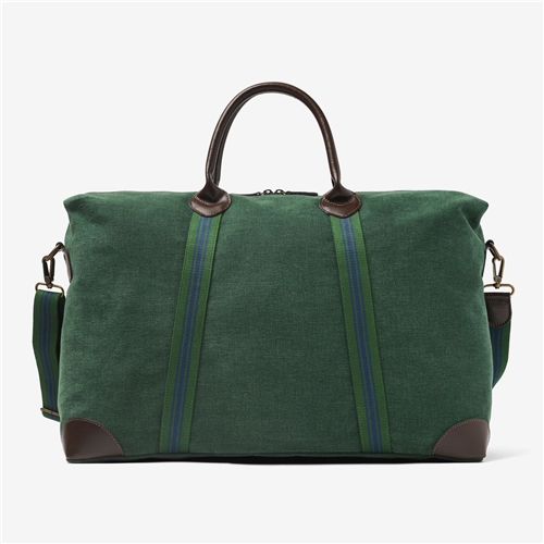 Harvard Large Bag / Green Stripe